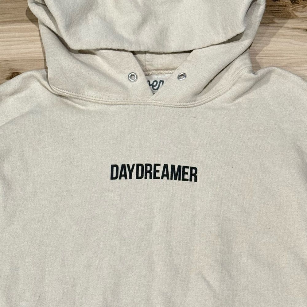 Bowery Supply Co. Tan Daydreamer Hoodie Sweatshirt Women’s Small - Picture 3 of 3